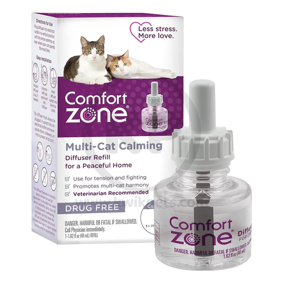 Comfort Zone Multi-Cat Calming Diffuser Refills 1 Count