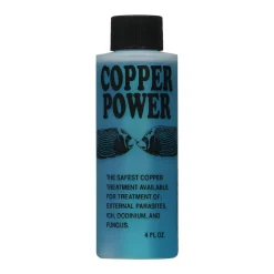 Copper Power Blue External Parasite Treatment for Saltwater Aquarium Fish 4-oz