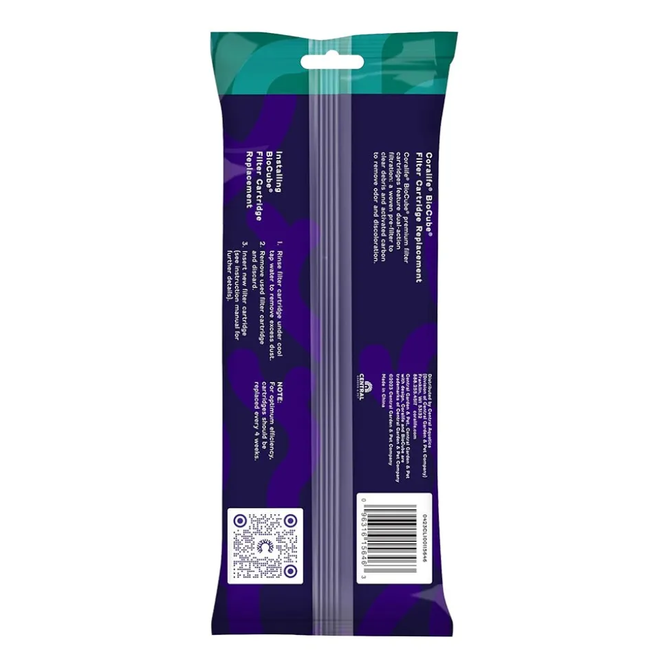 Coralife Biocube Filter Cartridge for Aquarium 2 Count