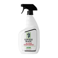 Cowboy Magic Super Bodyshine Grooming Spray for Dogs, Cats & Horses 32‑oz