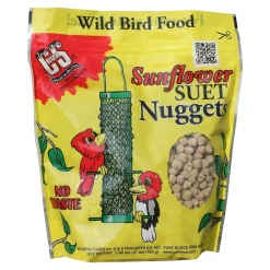 C&S Sunflower Suet Nuggets for Wild Birds 27-oz
