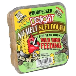 C&S Woodpecker Delight No Melt Suet Dough for Wild Birds 11.75-oz