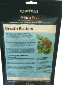 Darford Grain Free Biscuits Breath Beaters Dog Treats Regular 12-oz