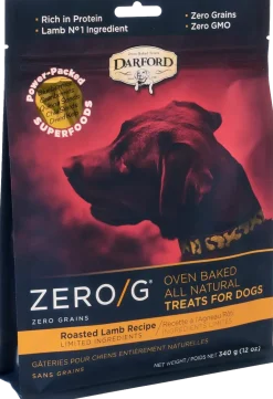 Darford Zero/G Grain-Free Roasted Lamb Dog Treats 12-oz