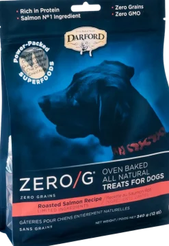 Darford Zero/G Grain-Free Roasted Salmon Dog Treats 12-oz