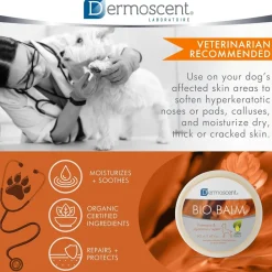 Dermoscent Bio Balm Skin & Paw Soother For Dogs 1.67-oz