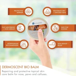 Dermoscent Bio Balm Skin & Paw Soother For Dogs 1.67-oz