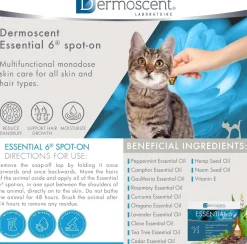 Dermoscent Essential 6 Spot-On Multifunction Skin Care for Cats