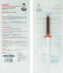 DiaGel Diarrhea Control Oral Gel for Medium Dogs 31-60 lbs 3 ml