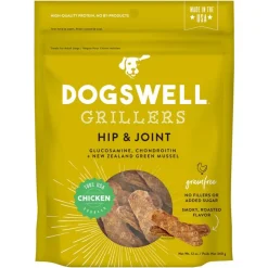 Dogswell Hip & Joint Grillers Grain-Free Dog Treats Chicken 12-oz