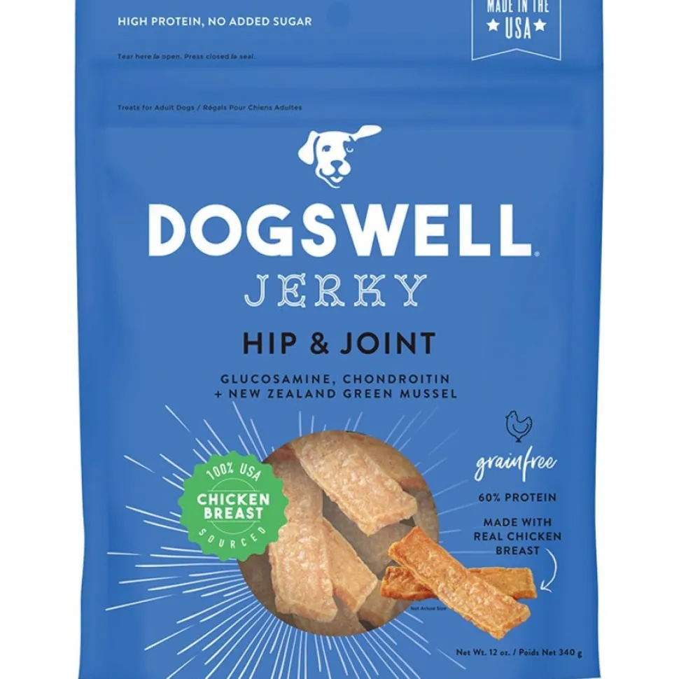 Dogswell Hip & Joint Jerky Dog Treats Chicken 12-oz
