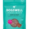 Dogswell Skin & Coat Mini Jerky Grain-Free Dog Treats Salmon 4-oz