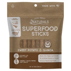 Dog Treat Naturals Superfood Sticks Dog Treats Potato & Quinoa 10-oz