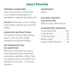 Dr. Marty Joey's Favorite Freeze-Dried Dog Treats Salmon 4-oz