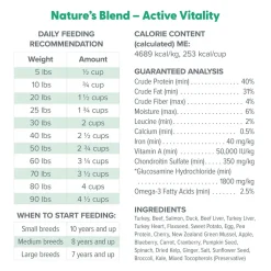 Dr. Marty Nature's Blend Active Vitality Freeze-Dried Raw Senior Dog Food 6-oz