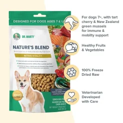 Dr. Marty Nature's Blend Active Vitality Freeze-Dried Raw Senior Dog Food 6-oz