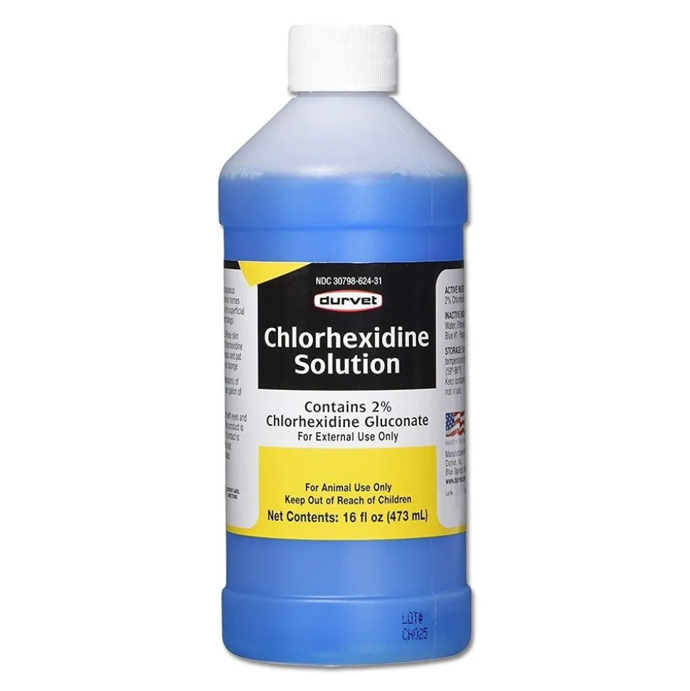Durvet Chlorhexidine Solution 16-oz