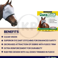 Durvet DuraMask Equine Fly Mask