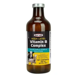 Durvet High Level Vitamin B Complex Injectable Sterile Solution 250 ml