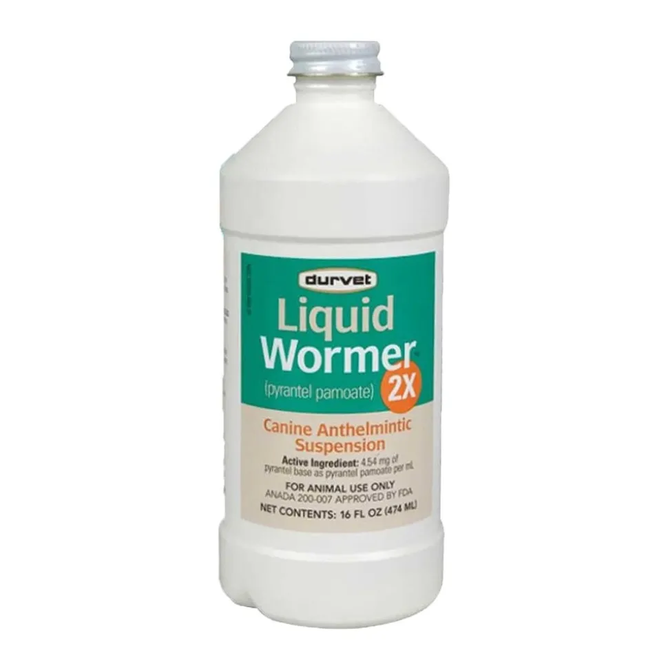 Durvet Liquid Wormer 2X for Dogs 16-oz