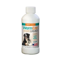 Durvet Wormeze Dewormer Liquid for Dogs & Cats 8-oz