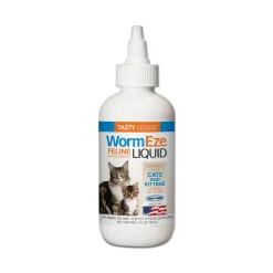 Durvet Wormeze Dewormer Liquid for Cats & Kittens 4-oz
