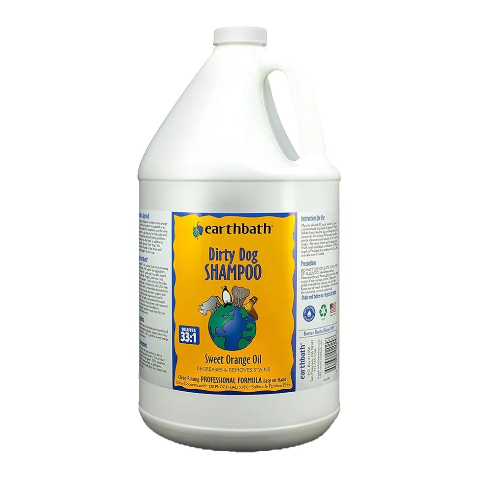Earthbath Dirty Dog Shampoo Sweet Orange Oil 128-oz