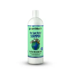 Earthbath Hot Spot Relief Pet Shampoo Tea Tree & Aloe Vera 16-oz