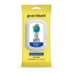 Earthbath Hypo-Allergenic Eye Wipes for Dogs & Cats 30 Count