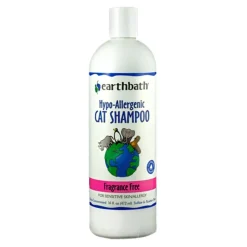 Earthbath Hypo-Allergenic Fragrance Free Cat Shampoo 16-oz