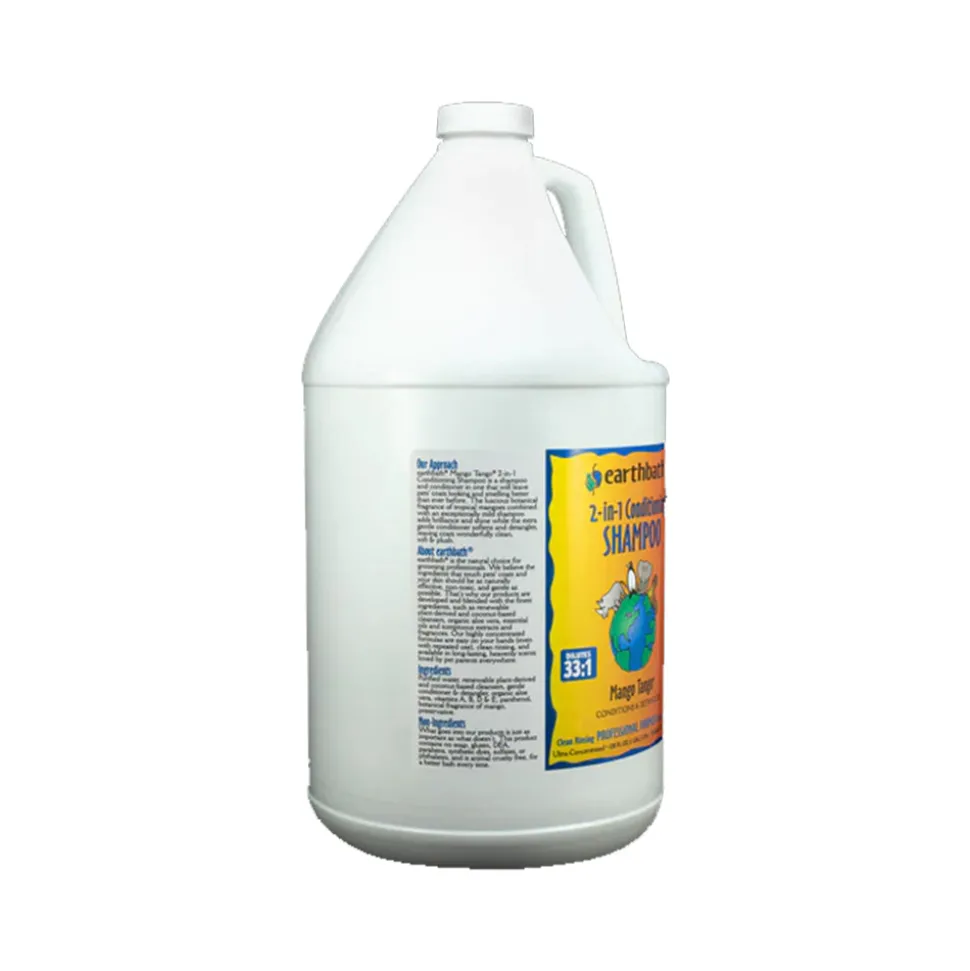 Earthbath 2-in-1 Conditioning Pet Shampoo Mango Tango 128-oz