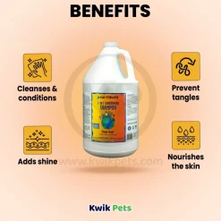Earthbath 2-in-1 Conditioning Pet Shampoo Mango Tango 128-oz