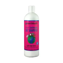 Earthbath 2-in-1 Conditioning Shampoo for Cats Light Wild Cherry 16-oz
