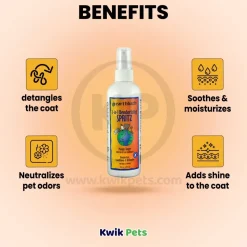 Earthbath 3-in-1 Deodorizing Spritz for Dogs Mango Tango 8-oz