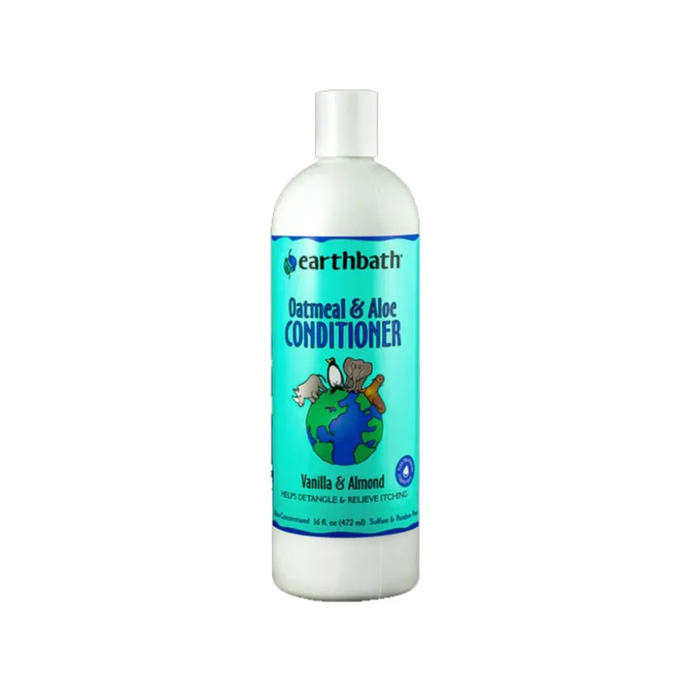 Earthbath Oatmeal & Aloe Pet Conditioner Vanilla & Almond 16-oz