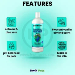 Earthbath Oatmeal & Aloe Pet Conditioner Vanilla & Almond 16-oz