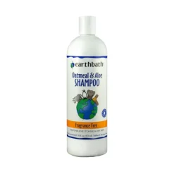 Earthbath Oatmeal & Aloe Pet Shampoo Fragrance Free 16-oz