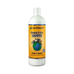 Earthbath Oatmeal & Aloe Pet Shampoo Vanilla & Almond 16-oz