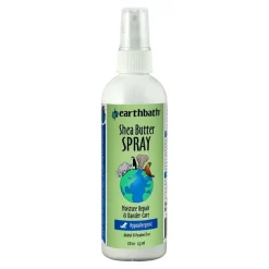 Earthbath Shea Butter Moisture Repair & Dander Care Hypoallergenic Spray for Dogs & Cats 8-oz