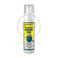 Earthbath Waterless Grooming Foam for Dogs & Puppies Fragrance Free 8-oz