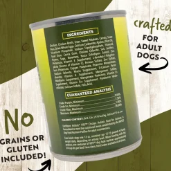 Earthborn Holistic K95 Grain-Free Meat Protein Wet Dog Food Chicken 13-oz