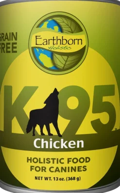 Earthborn Holistic K95 Grain-Free Meat Protein Wet Dog Food Chicken 13-oz