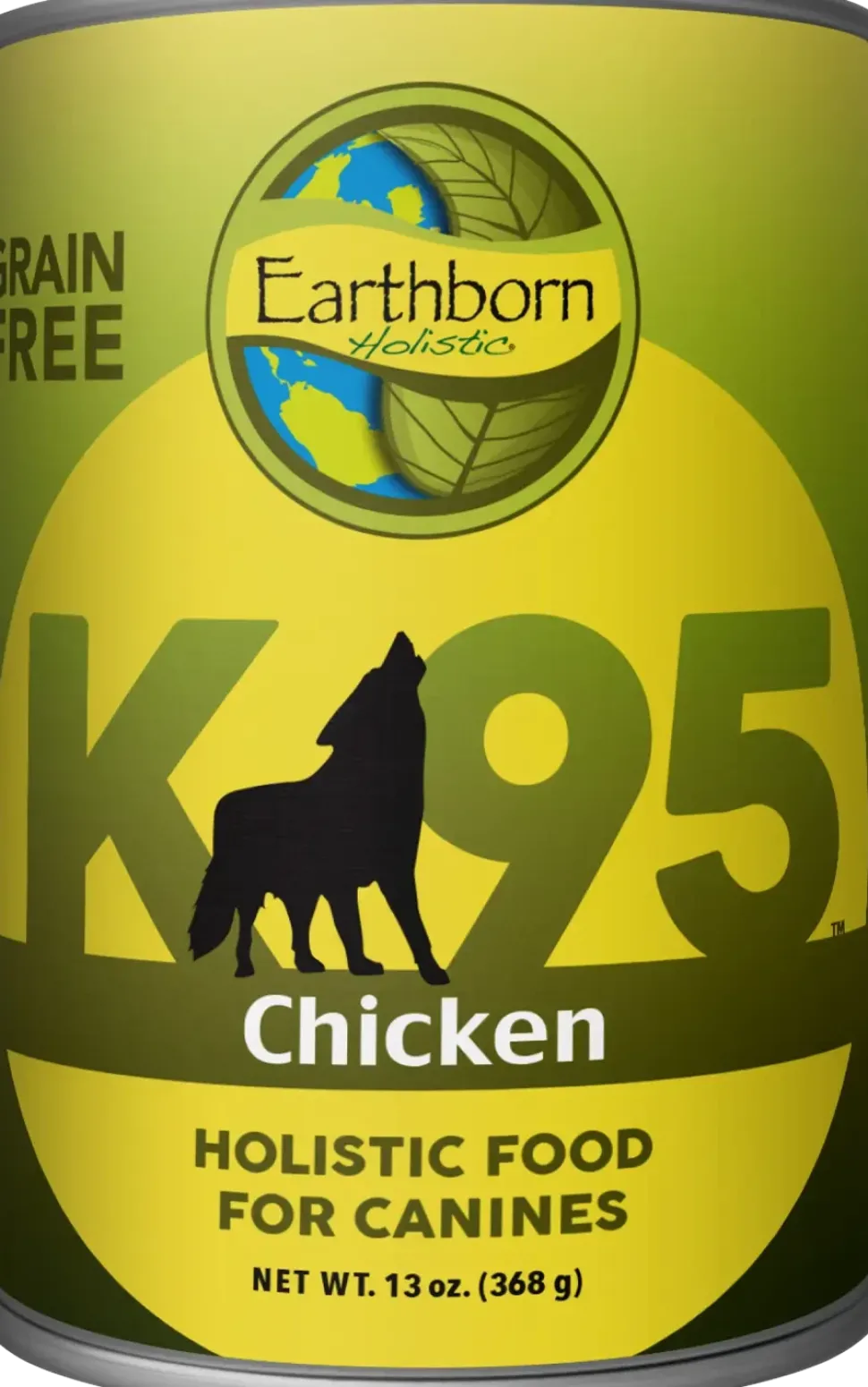 Earthborn Holistic K95 Grain-Free Meat Protein Wet Dog Food Chicken 13-oz