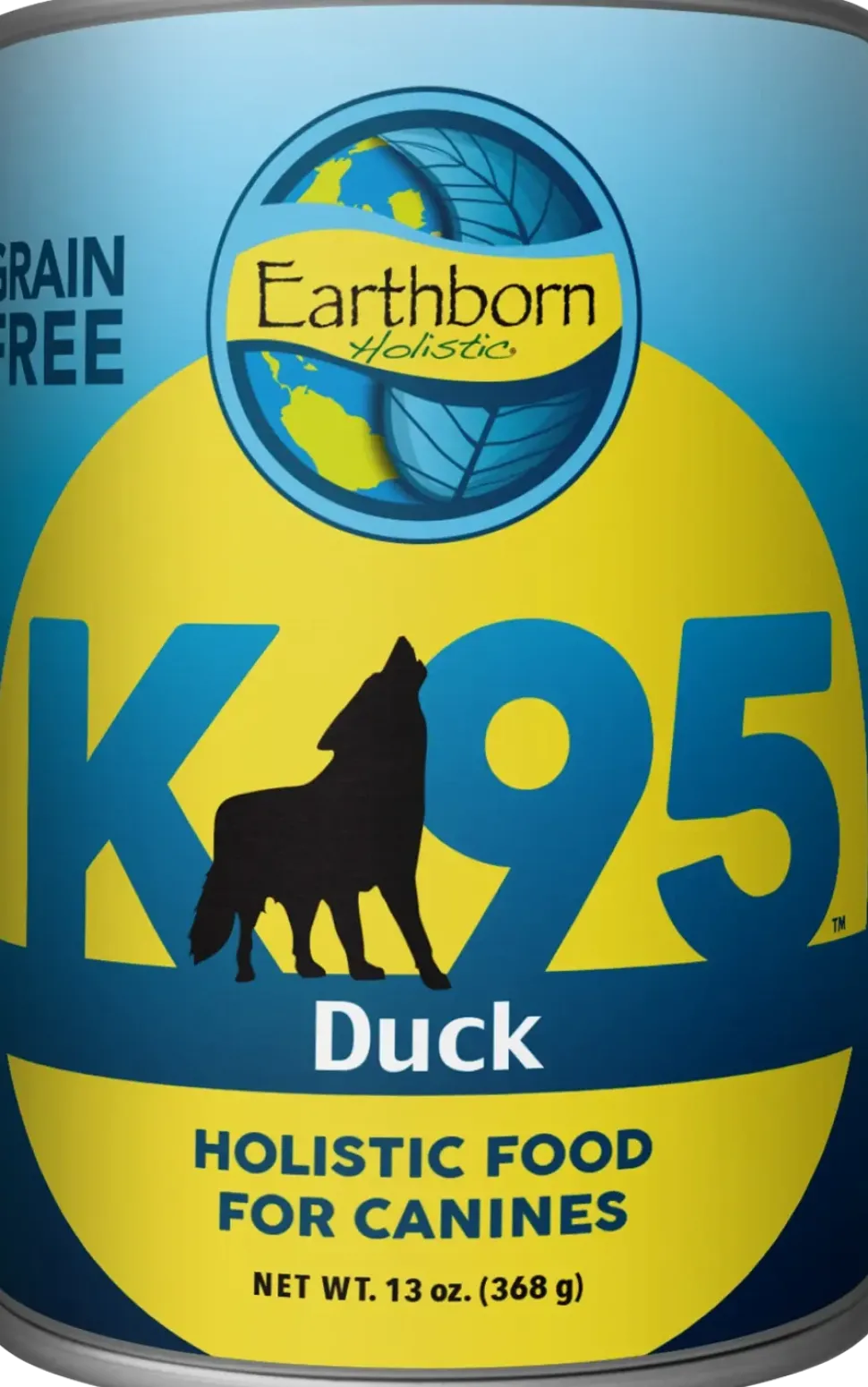 Earthborn Holistic K95 Grain-Free Meat Protein Wet Dog Food Duck 13-oz