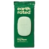 Earth Rated Textured Thick Hypoallergenic Unscented Dog Grooming Wipes 100 Count