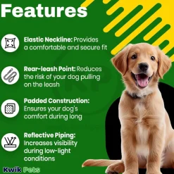 EasySport Comfortable Dog Harness Black XS
