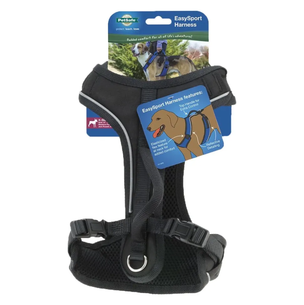 EasySport Comfortable Dog Harness Black XS