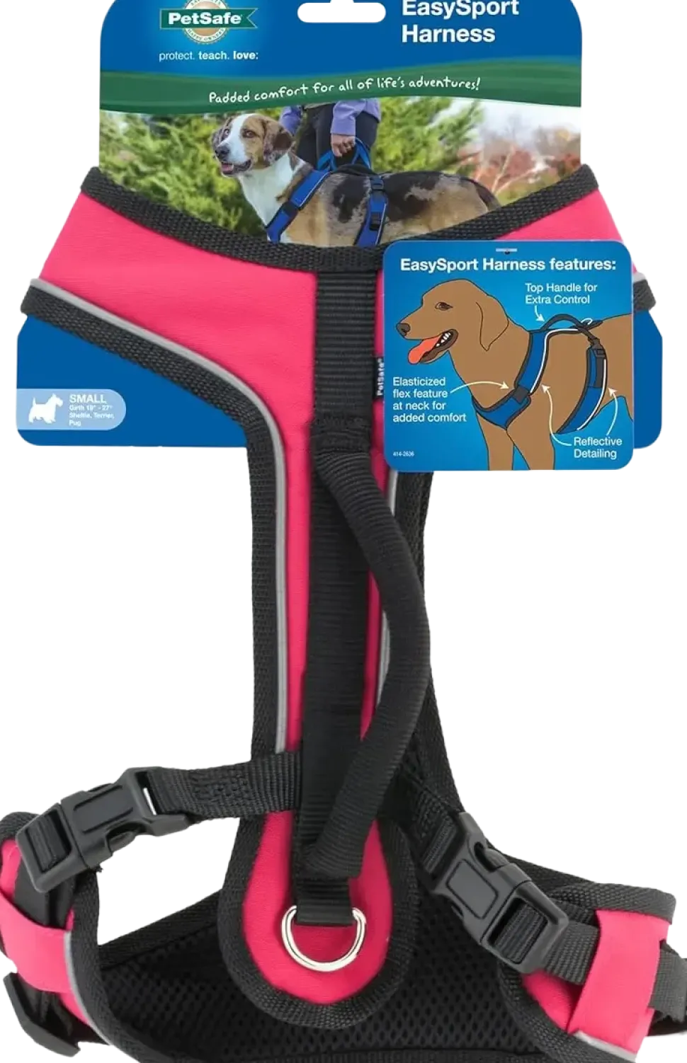 EasySport Comfortable Dog Harness Pink Small