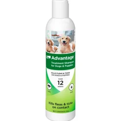 Elanco Advantage Flea & Tick Shampoo for Dogs & Puppies 12-oz