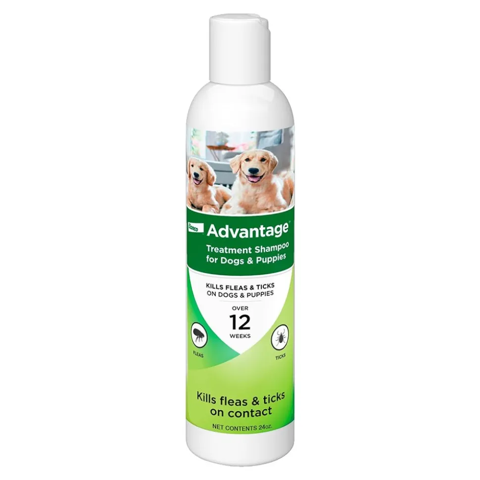 Elanco Advantage Flea & Tick Shampoo for Dogs & Puppies 24-oz
